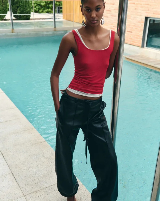 Lucienne Leather Trousers sold by Rat & Boa