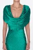 Odessa Dress Green sold by Rat & Boa
