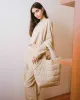 Waffle Quilted Tote Bag - Sand sold by My Mum Made It