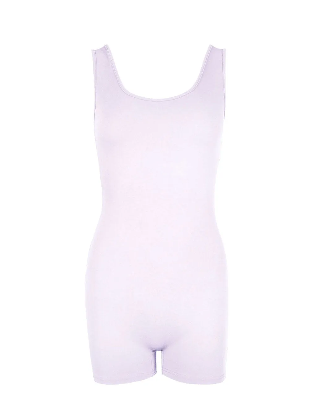 Tank Stretch Biketard - Soft Lilac sold by My Mum Made It