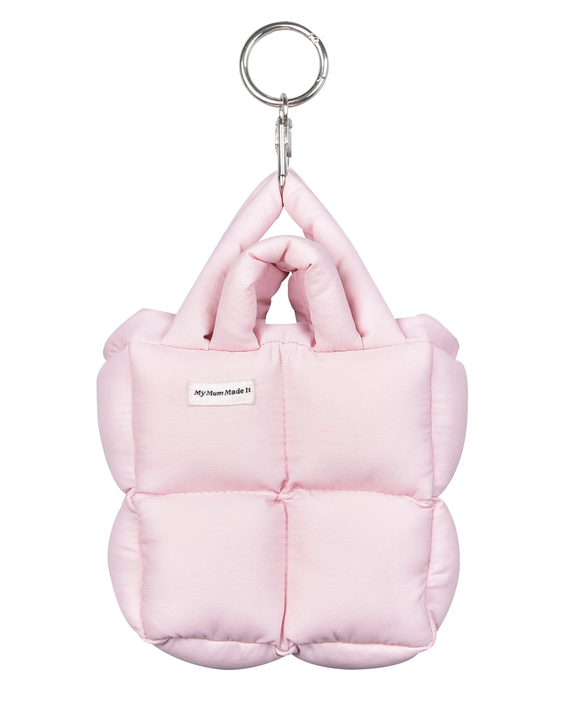 Puffer Mini Keychain Bag - Pink | Parallel