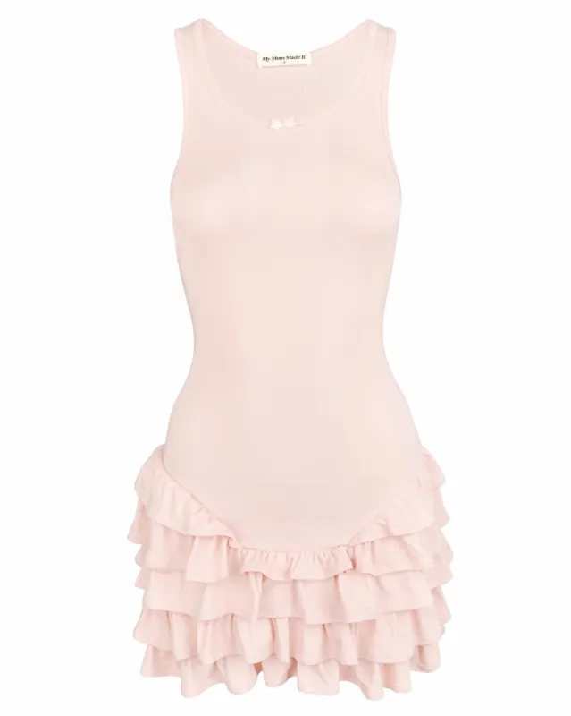 Frill Tank Dress - Rose sold by My Mum Made It