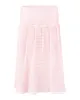 Crochet Pleat Midi Skirt - Soft Pink sold by My Mum Made It