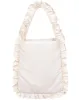 Large Pillow Tote - Cream Frill sold by My Mum Made It