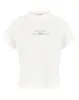 Exhausted Embroidery Fitted T-Shirt sold by My Mum Made It