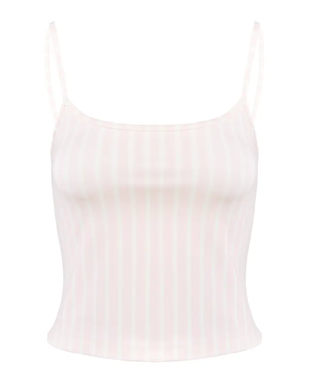 Swim Cami - Blush Stripe sold by My Mum Made It