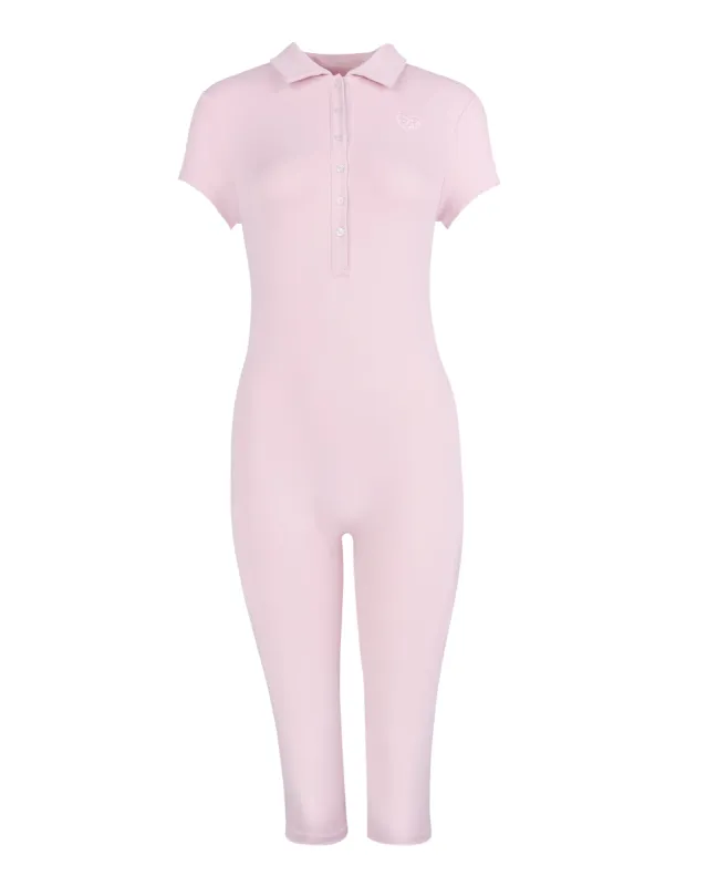 Polo Unitard - Rose sold by My Mum Made It