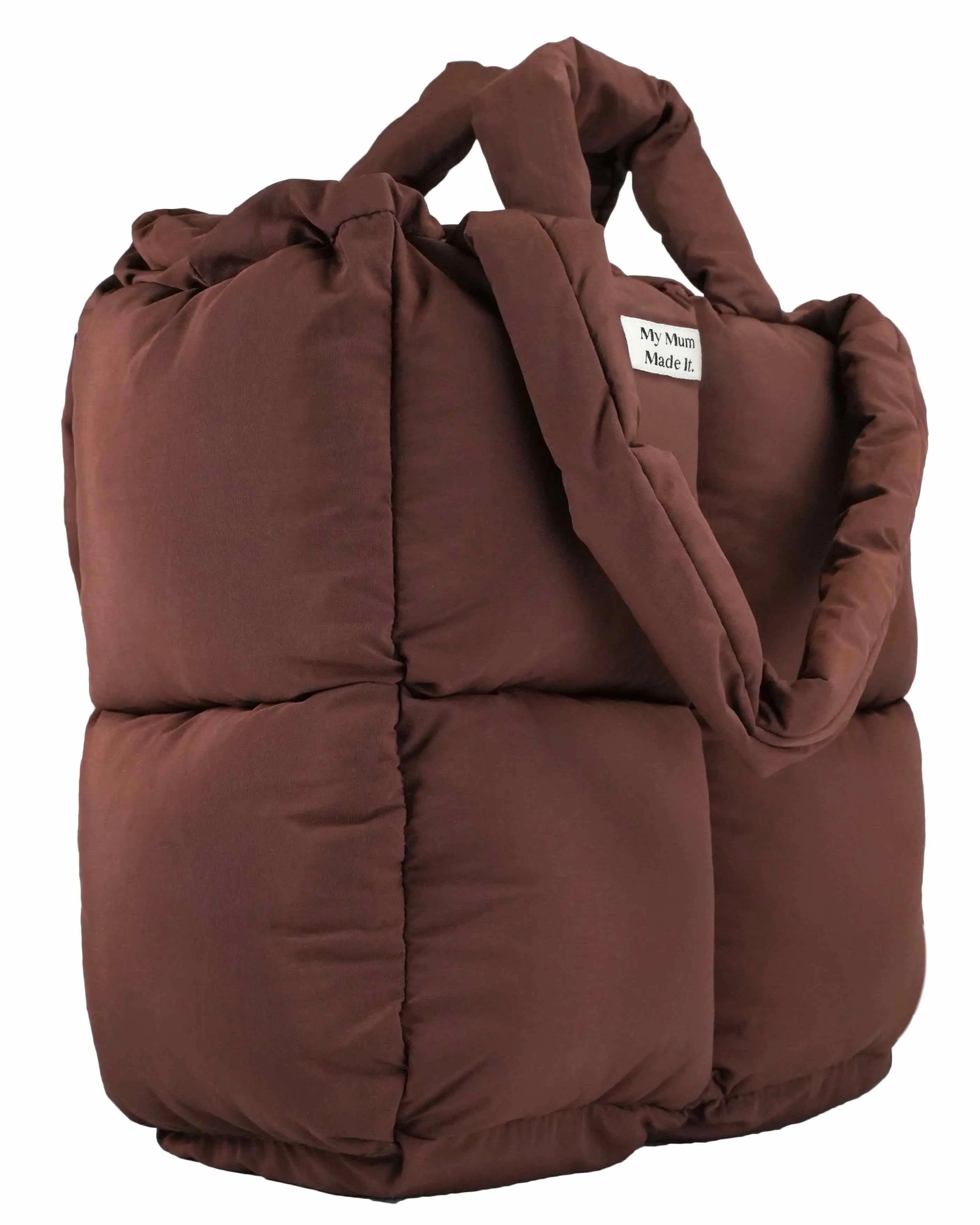 Puffer Tote Bag - Dirt sold by My Mum Made It product image thumbnail 2