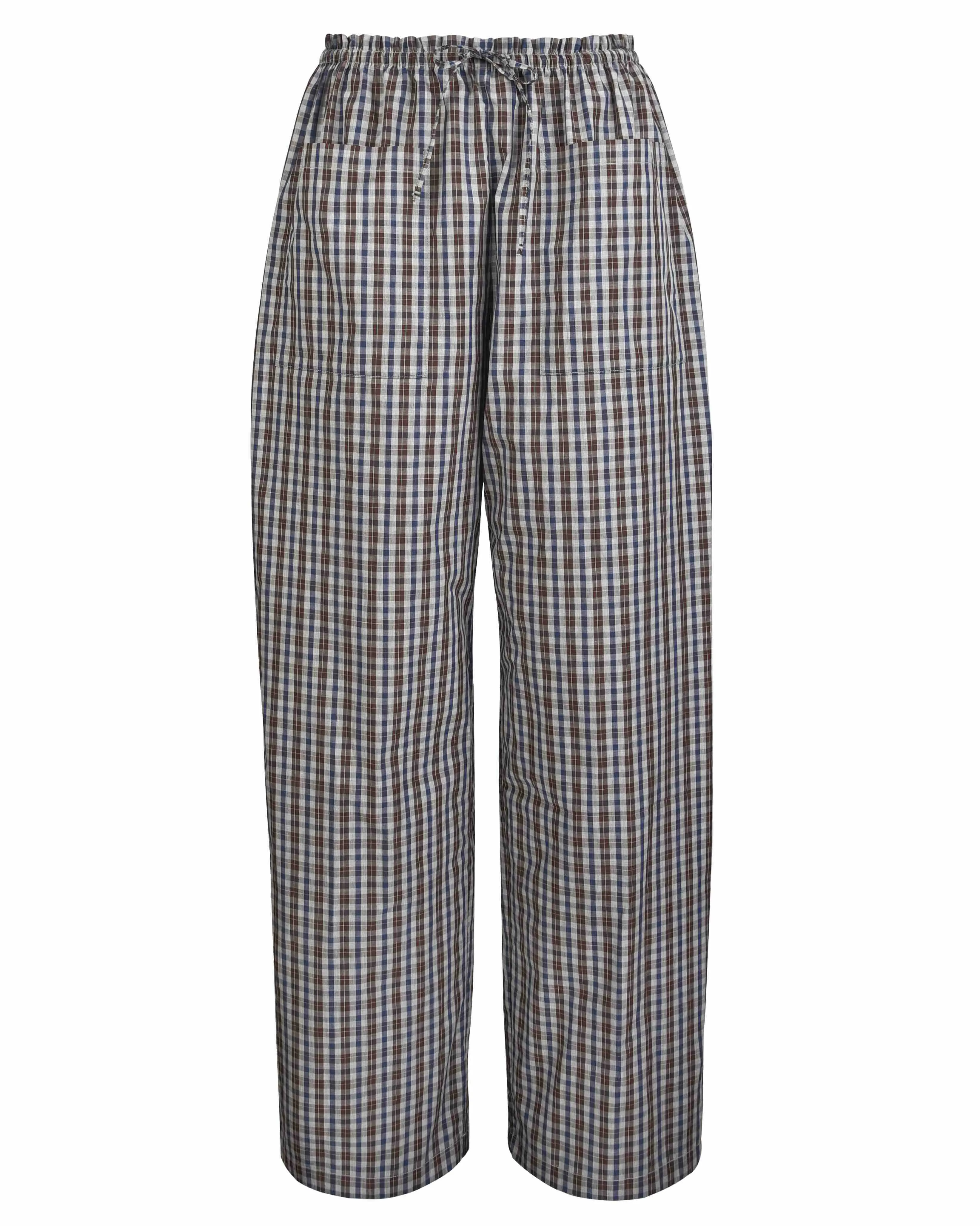 Dream Lounge Pants - Dark Check sold by My Mum Made It