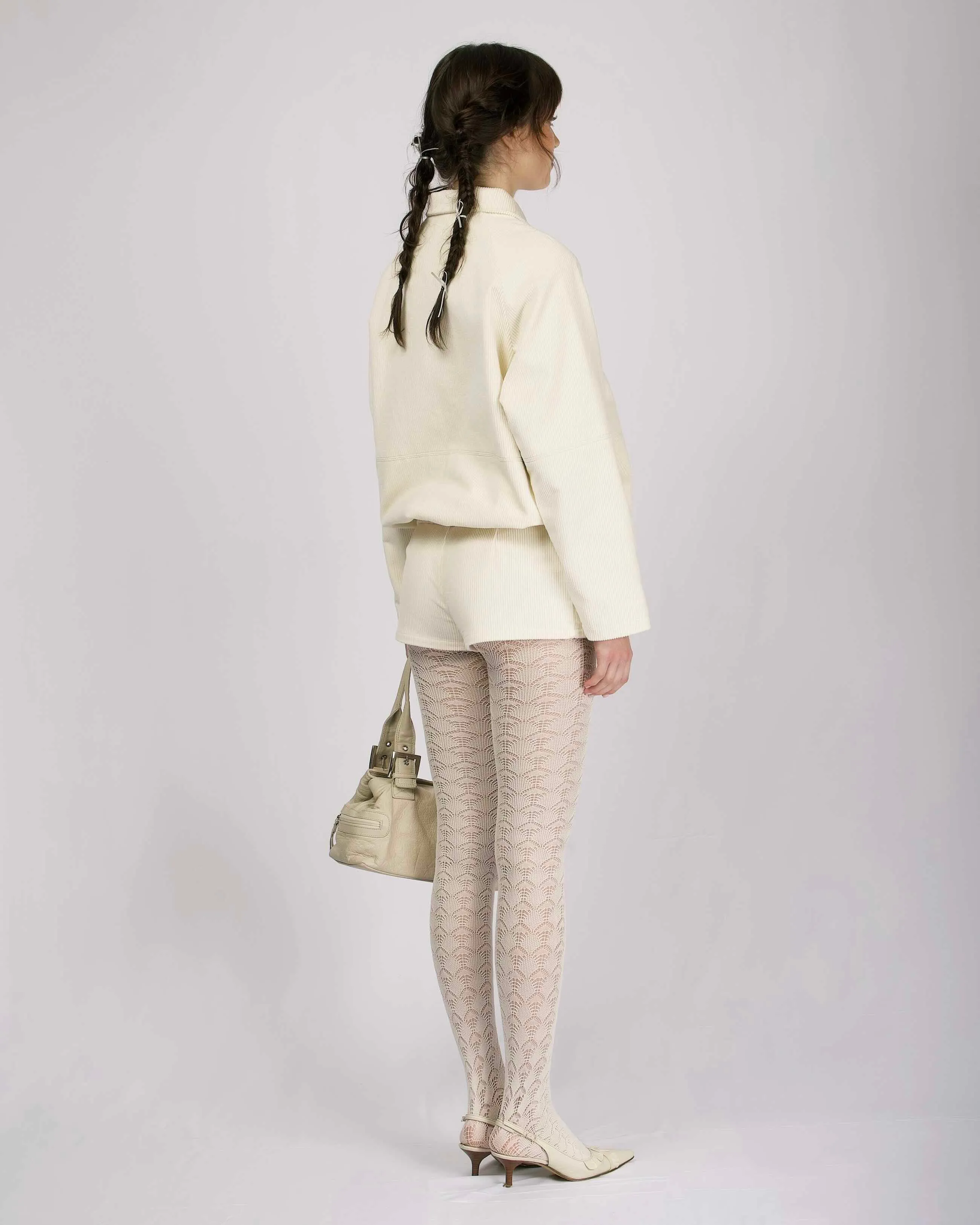 Cord Casual Jacket - Cream sold by My Mum Made It product image thumbnail 5