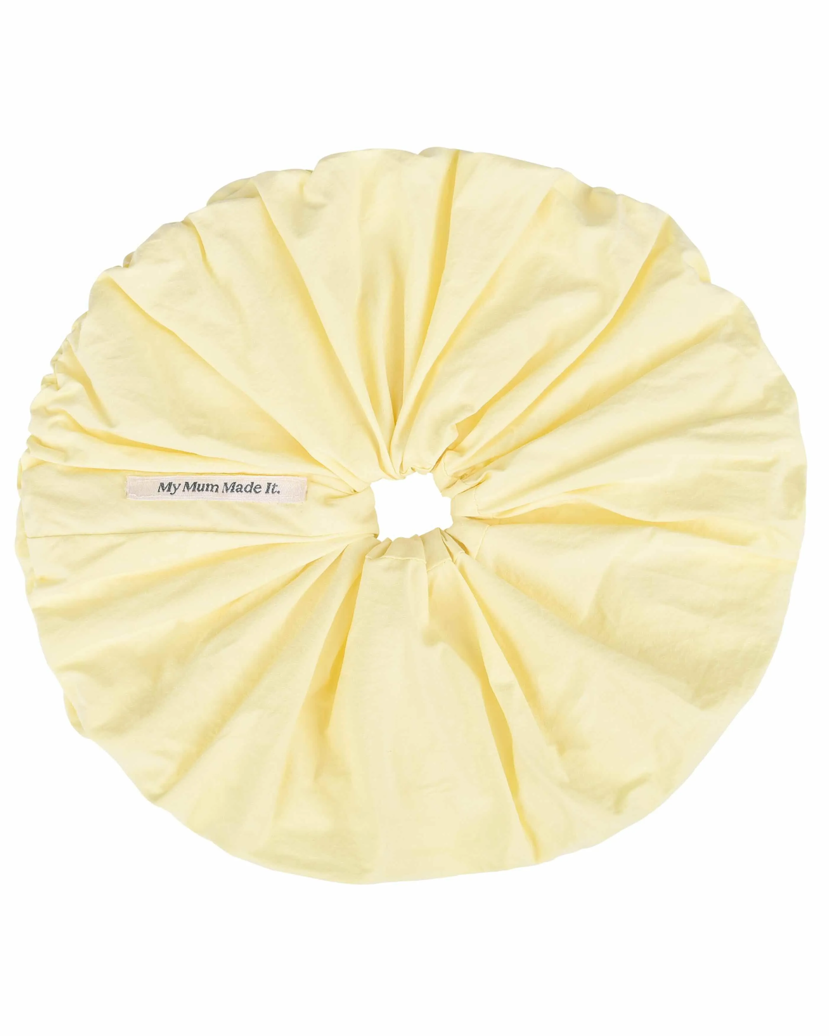 Giant Scrunchie - Citrine sold by My Mum Made It