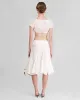 Eyelet Puff Sleeve Crop sold by My Mum Made It