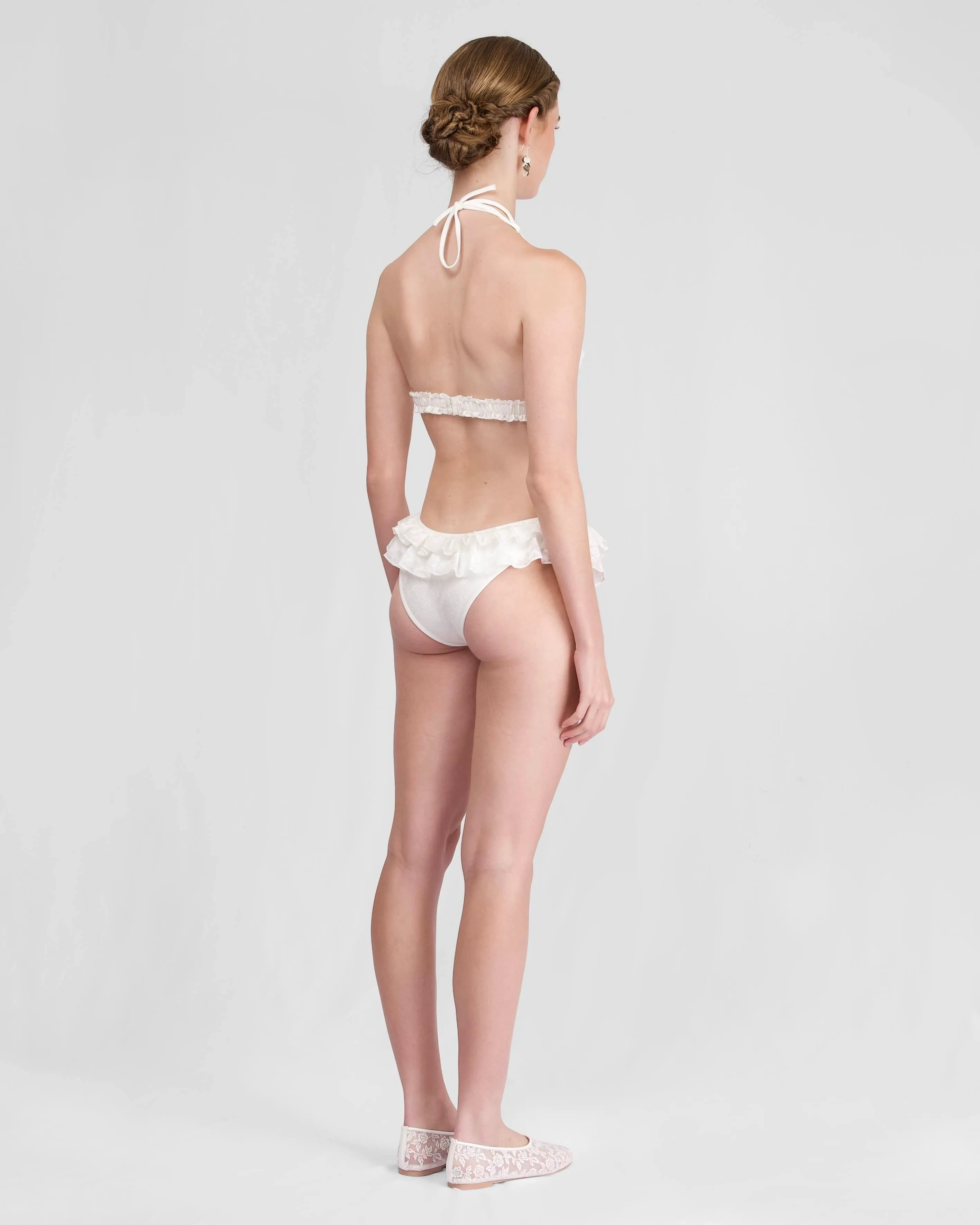 Lace Frill Swim Bottoms sold by My Mum Made It product image thumbnail 5