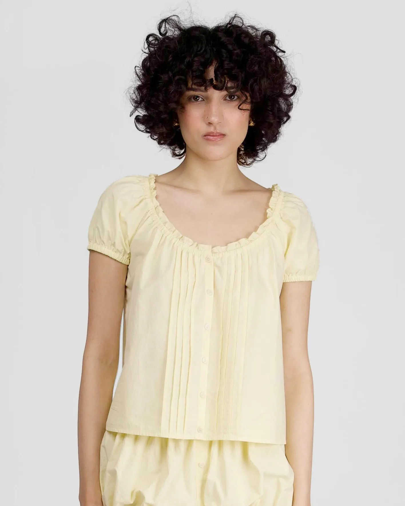 Morning Blouse - Citrine sold by My Mum Made It product image thumbnail 2