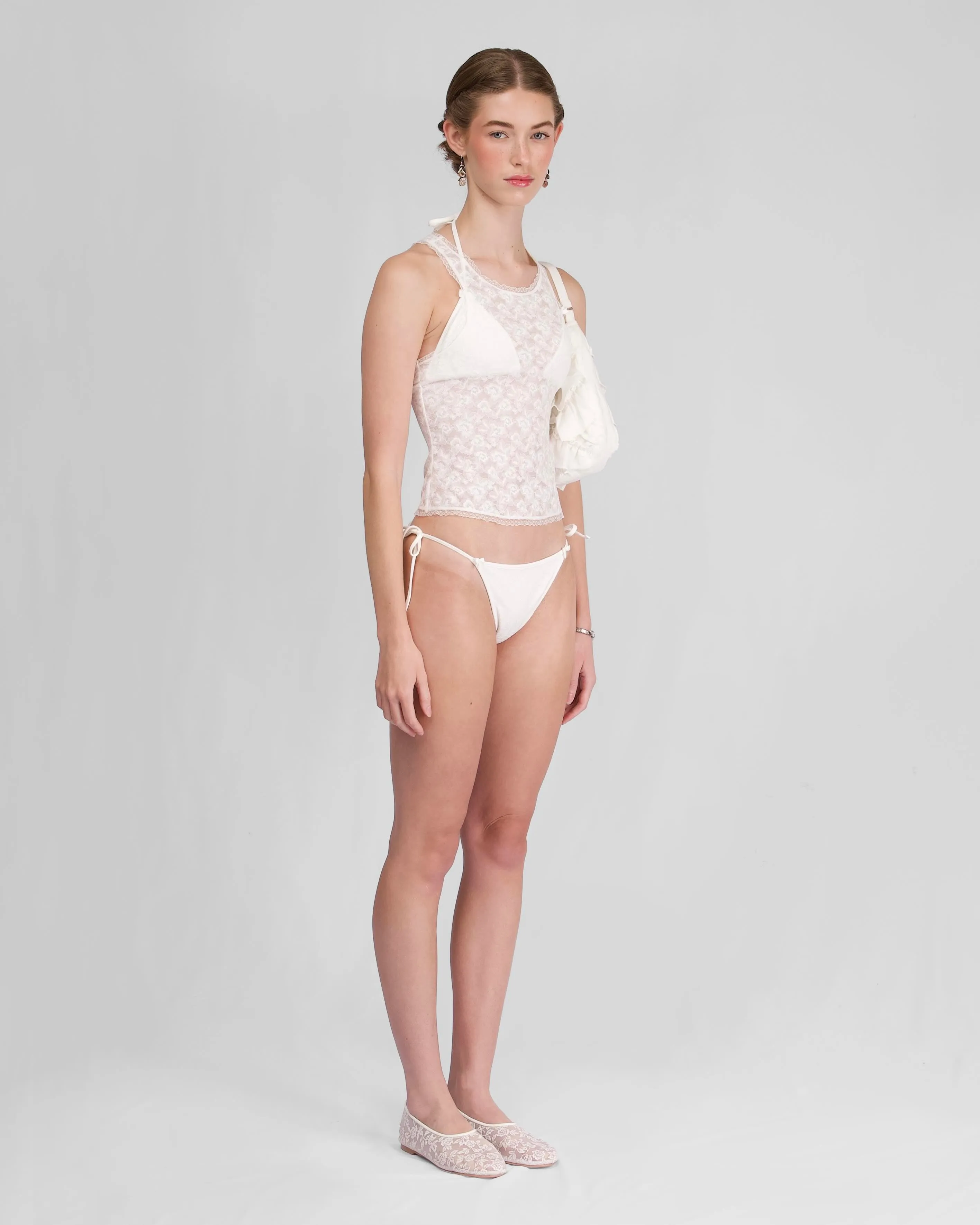 Lace Tank sold by My Mum Made It product image thumbnail 4