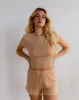 Pointelle Short Shorts - Peach sold by My Mum Made It
