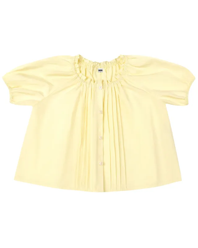 Morning Blouse - Citrine (Mini) sold by My Mum Made It