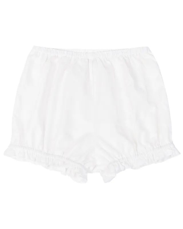 Bloomer Shorts - White (Mini) sold by My Mum Made It
