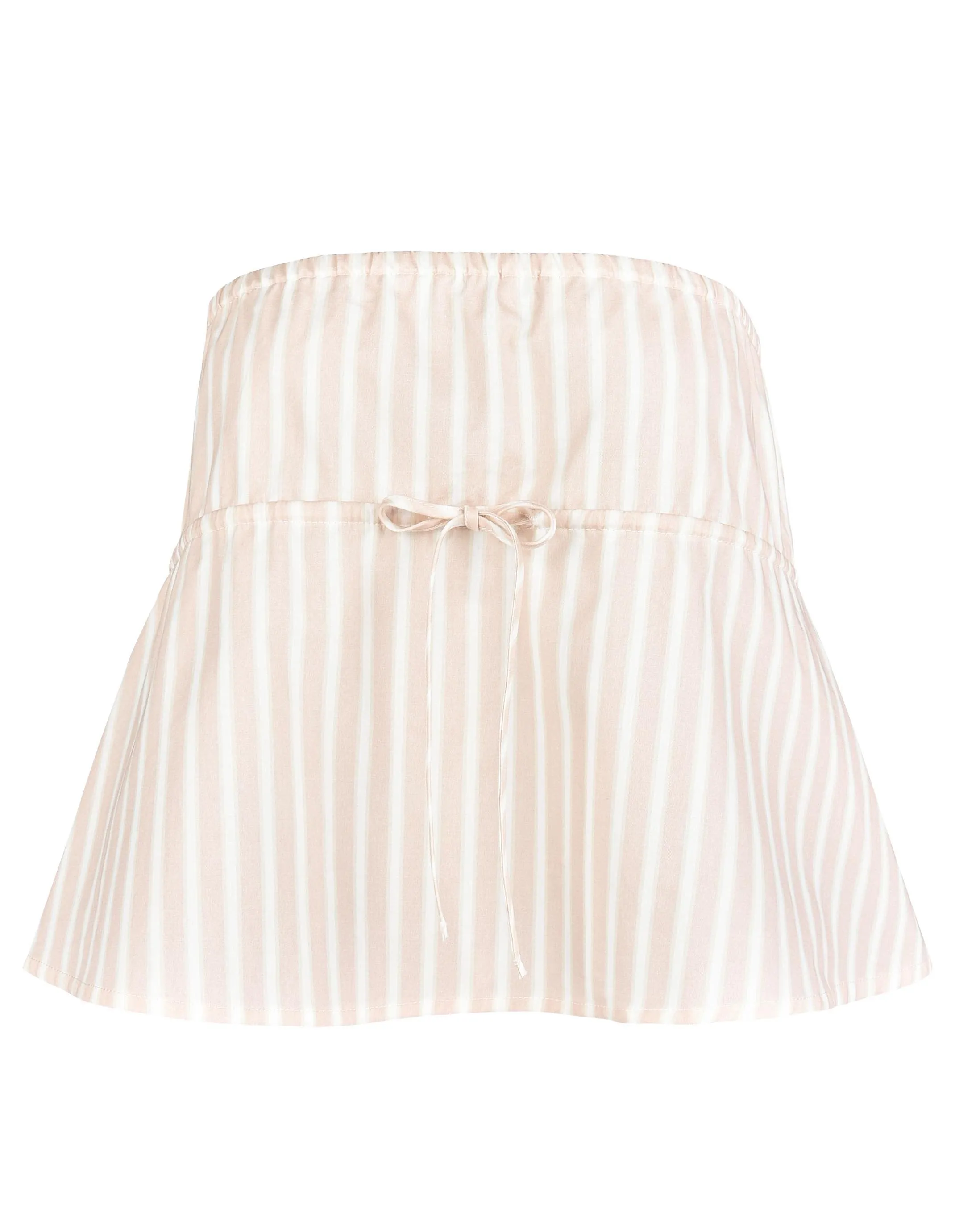 Dream Strapless Top - Blush Stripe sold by My Mum Made It