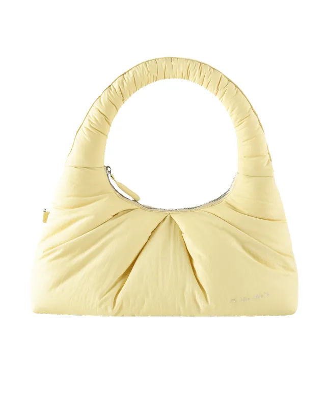 Mini Pleat Puffer Tote - Butternut sold by My Mum Made It