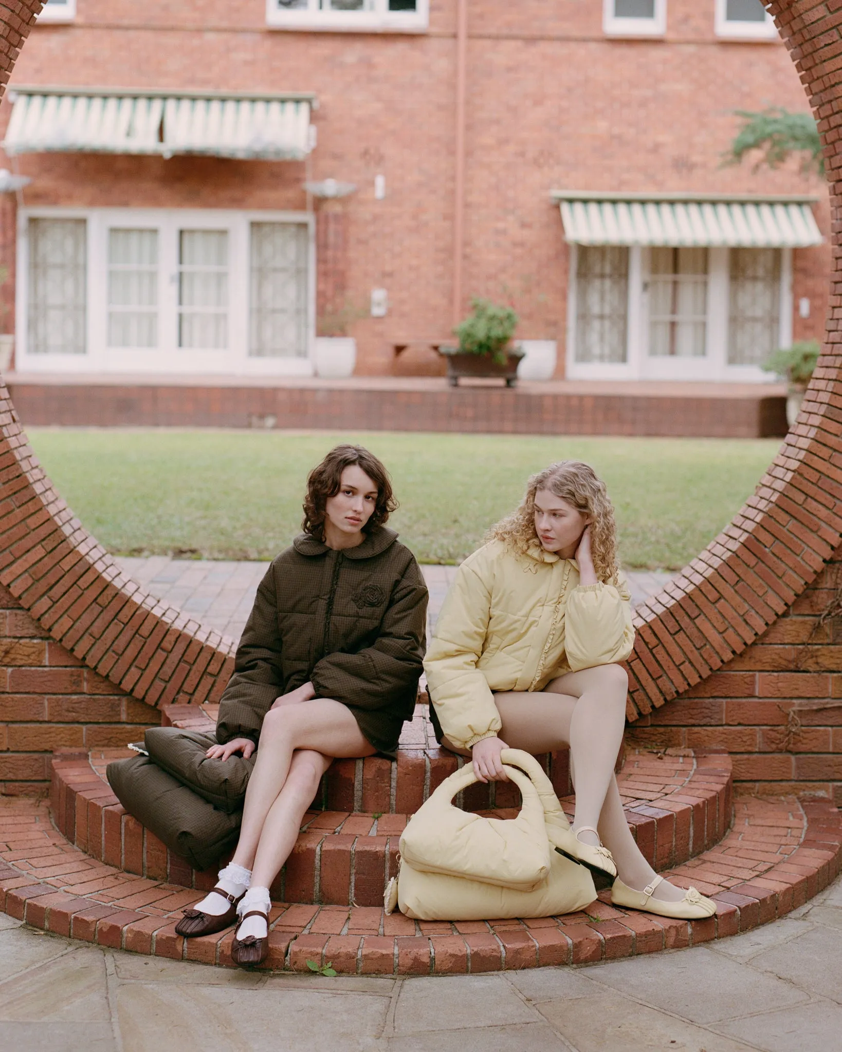 Large Pleat Puffer Tote - Butternut sold by My Mum Made It product image thumbnail 4