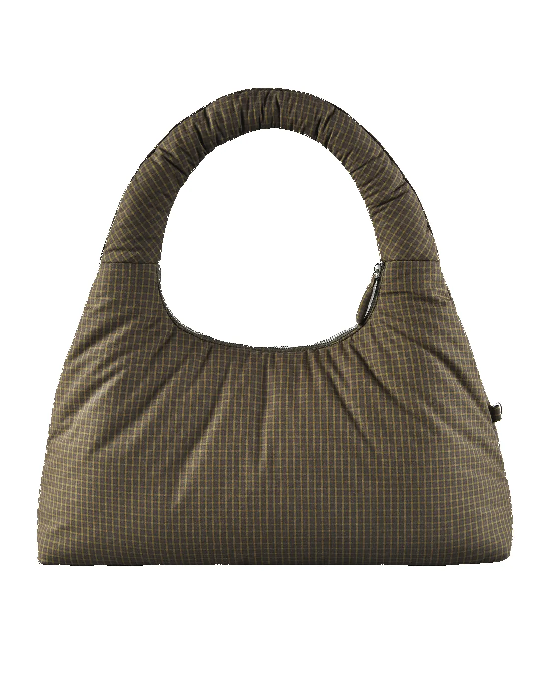 Large Pleat Puffer Tote - Ivy Check sold by My Mum Made It product image thumbnail 2