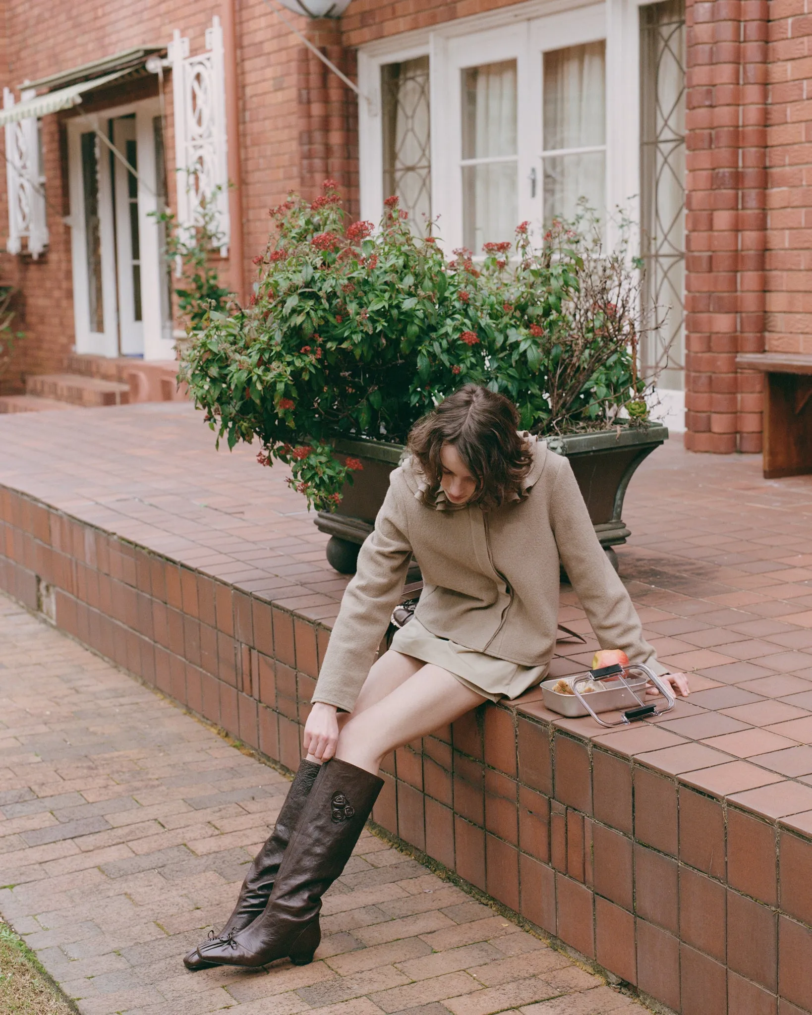 Uniforme Skort - Fawn sold by My Mum Made It product image thumbnail 5