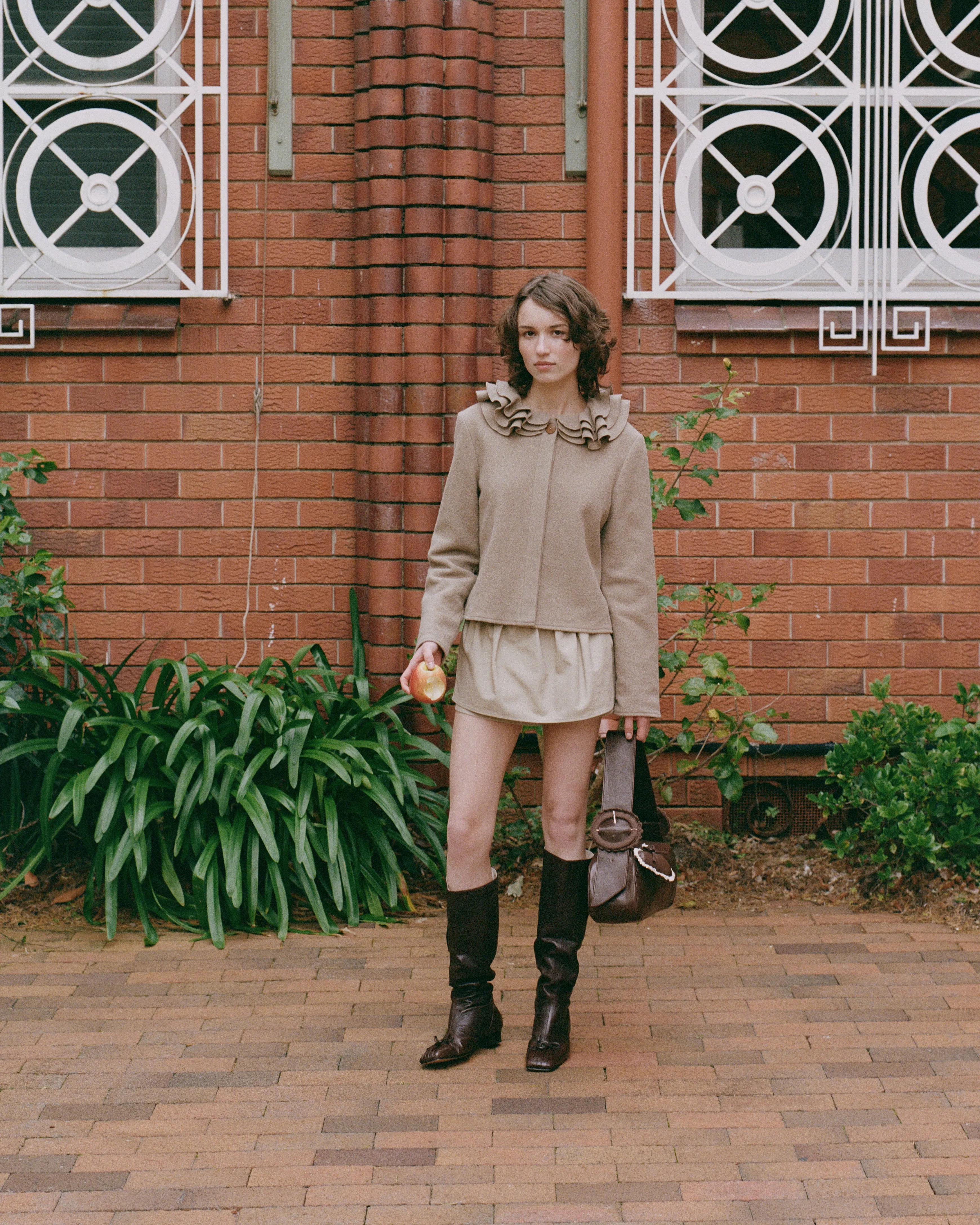 Uniforme Skort - Fawn sold by My Mum Made It product image thumbnail 2