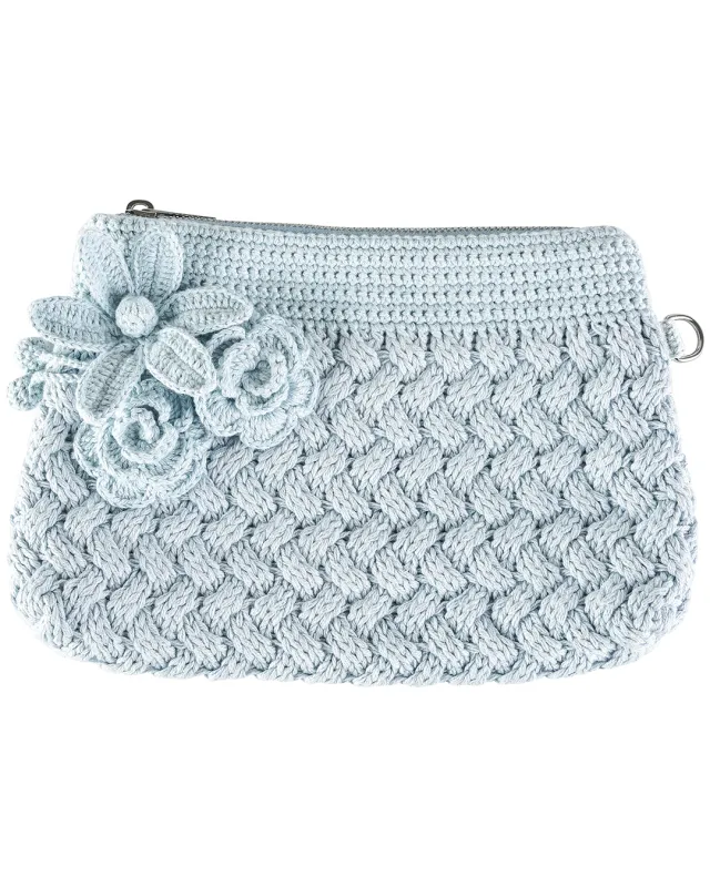 Crochet Garden Cosmetics Bag - Bluewishes sold by My Mum Made It