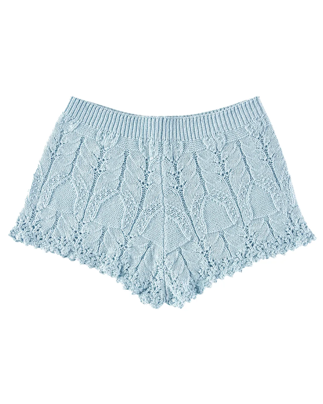 Lace Knit Shorts - Bluewishes sold by My Mum Made It