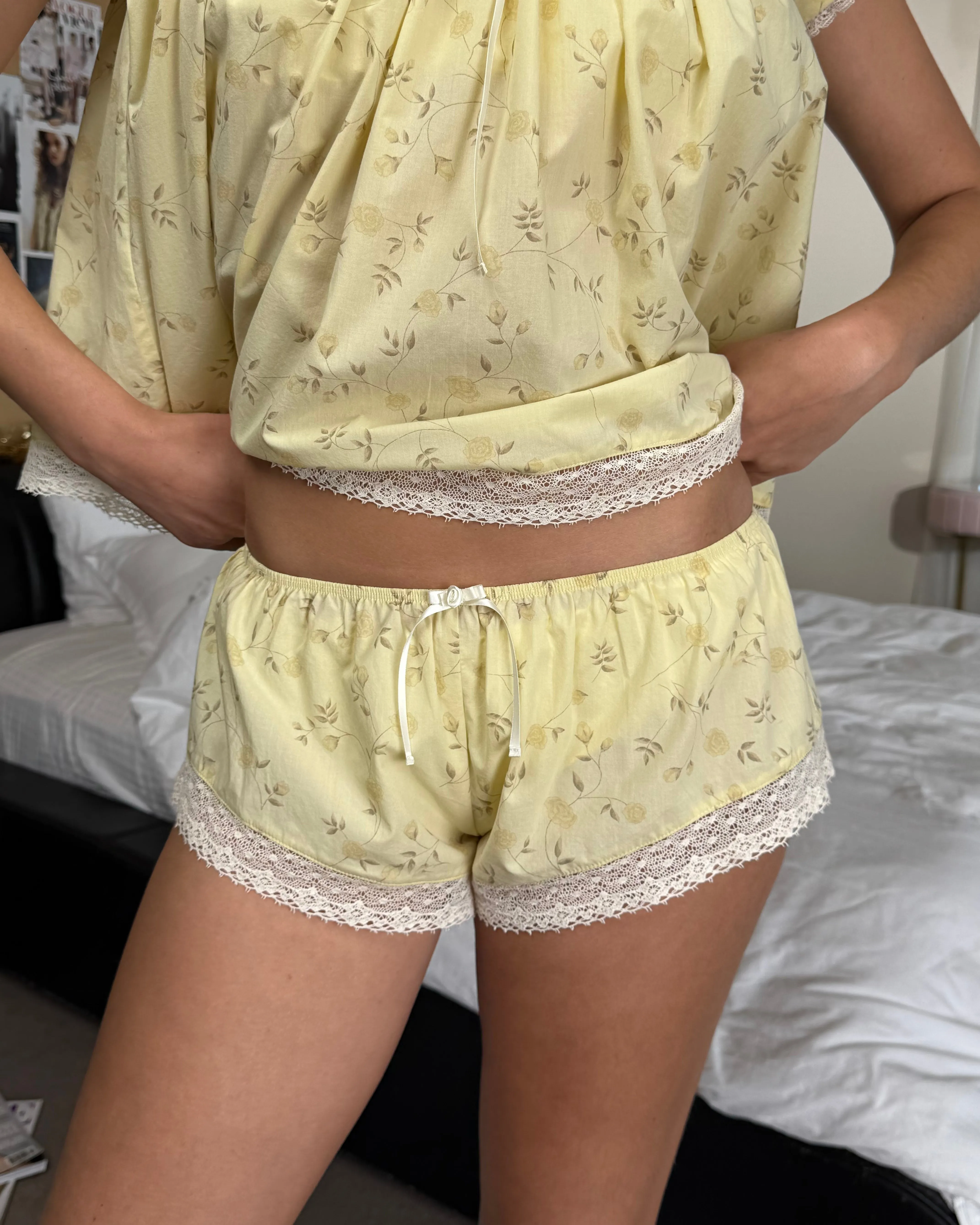 Lucienne Cotton Shorts - Dream Vine sold by My Mum Made It product image thumbnail 4