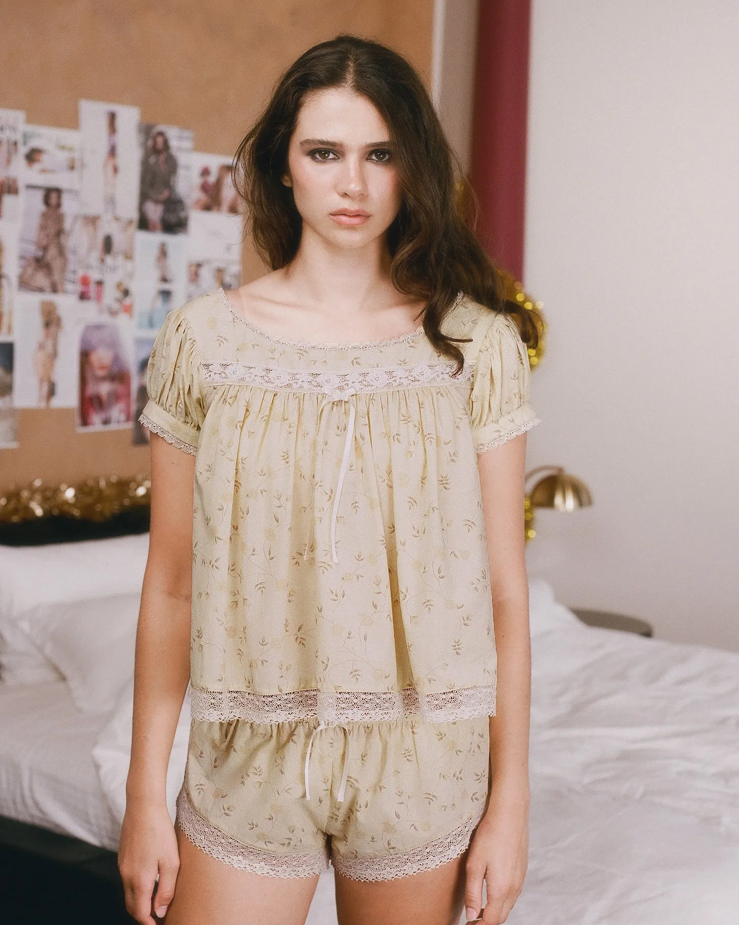 Lucienne Cotton Shorts - Dream Vine sold by My Mum Made It product image thumbnail 3