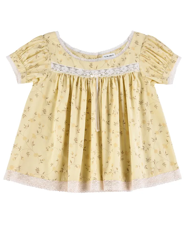 Lucienne Cotton Blouse - Dream Vine sold by My Mum Made It