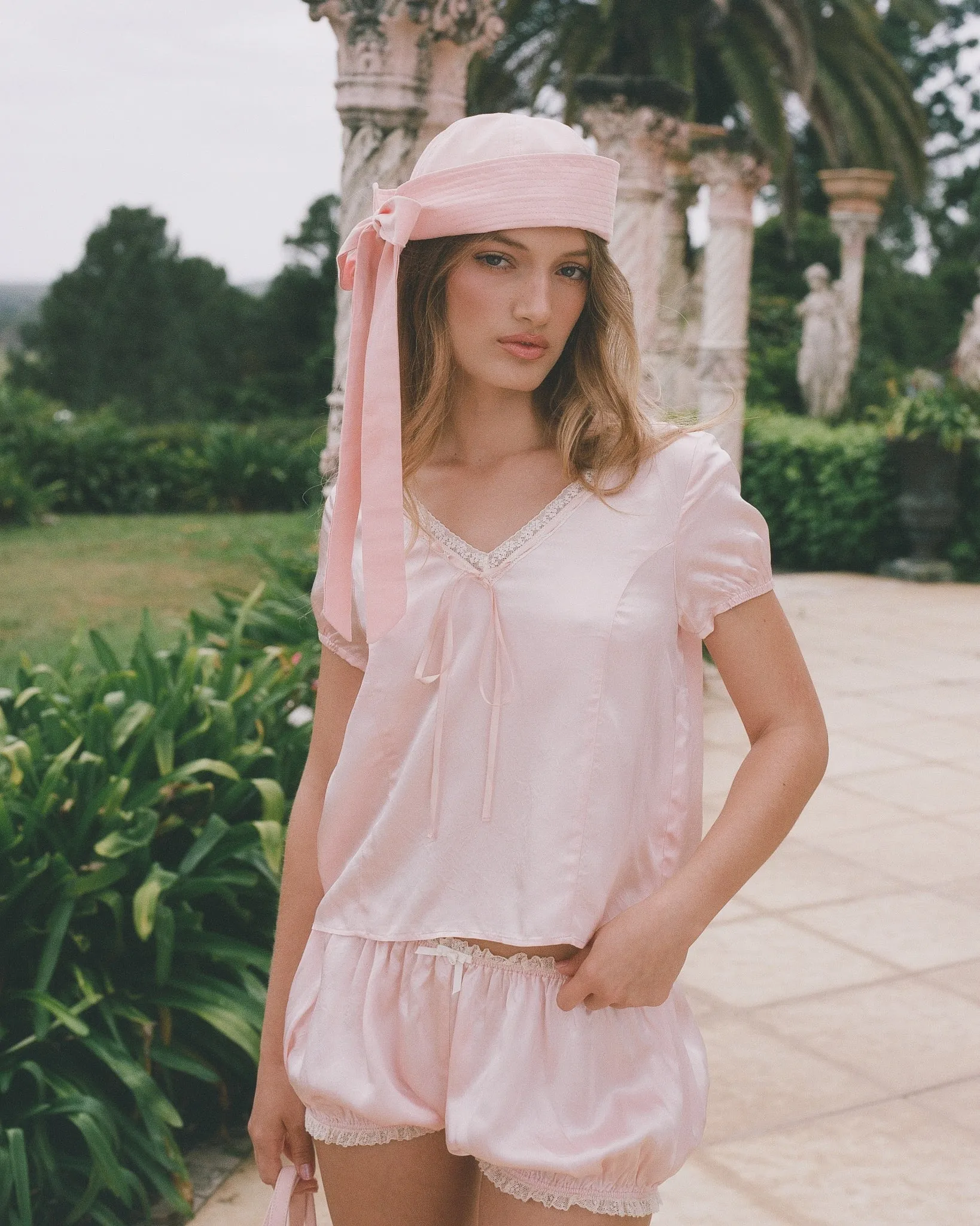 Lace Sola Top - Electra Blush sold by My Mum Made It product image thumbnail 2