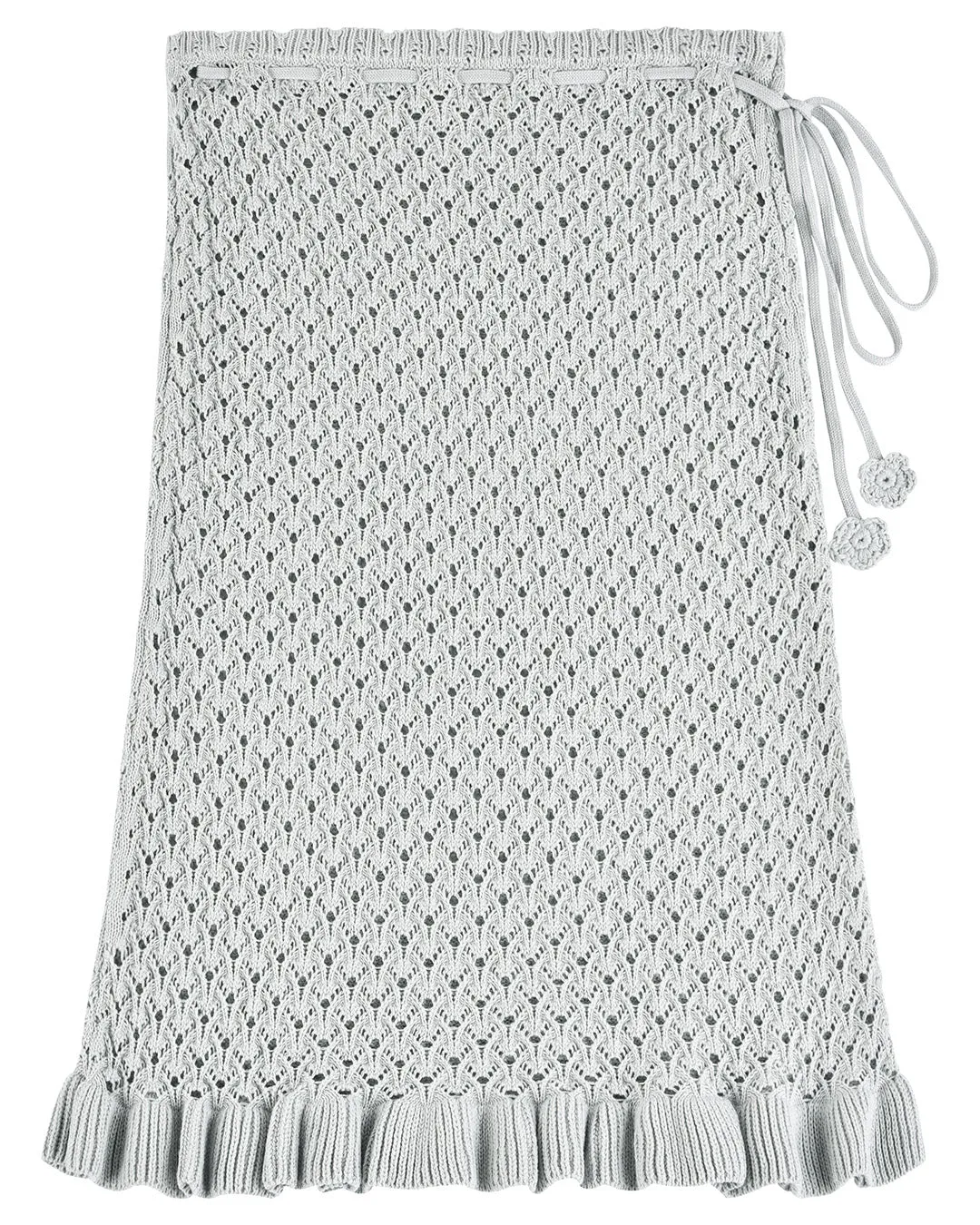 Laceweave Midi Skirt - Mint sold by My Mum Made It