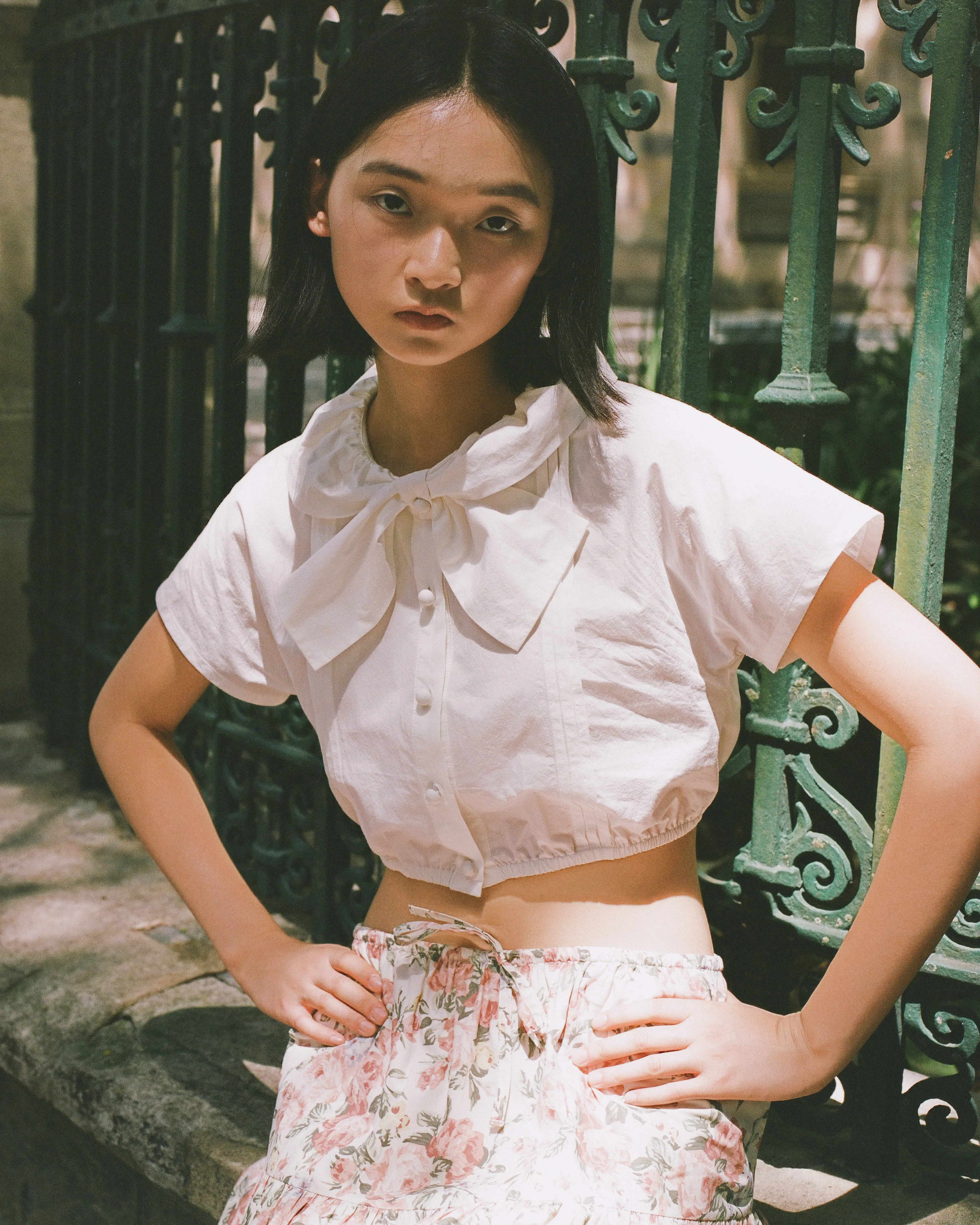 Sail Collar Top - White sold by My Mum Made It product image thumbnail 5