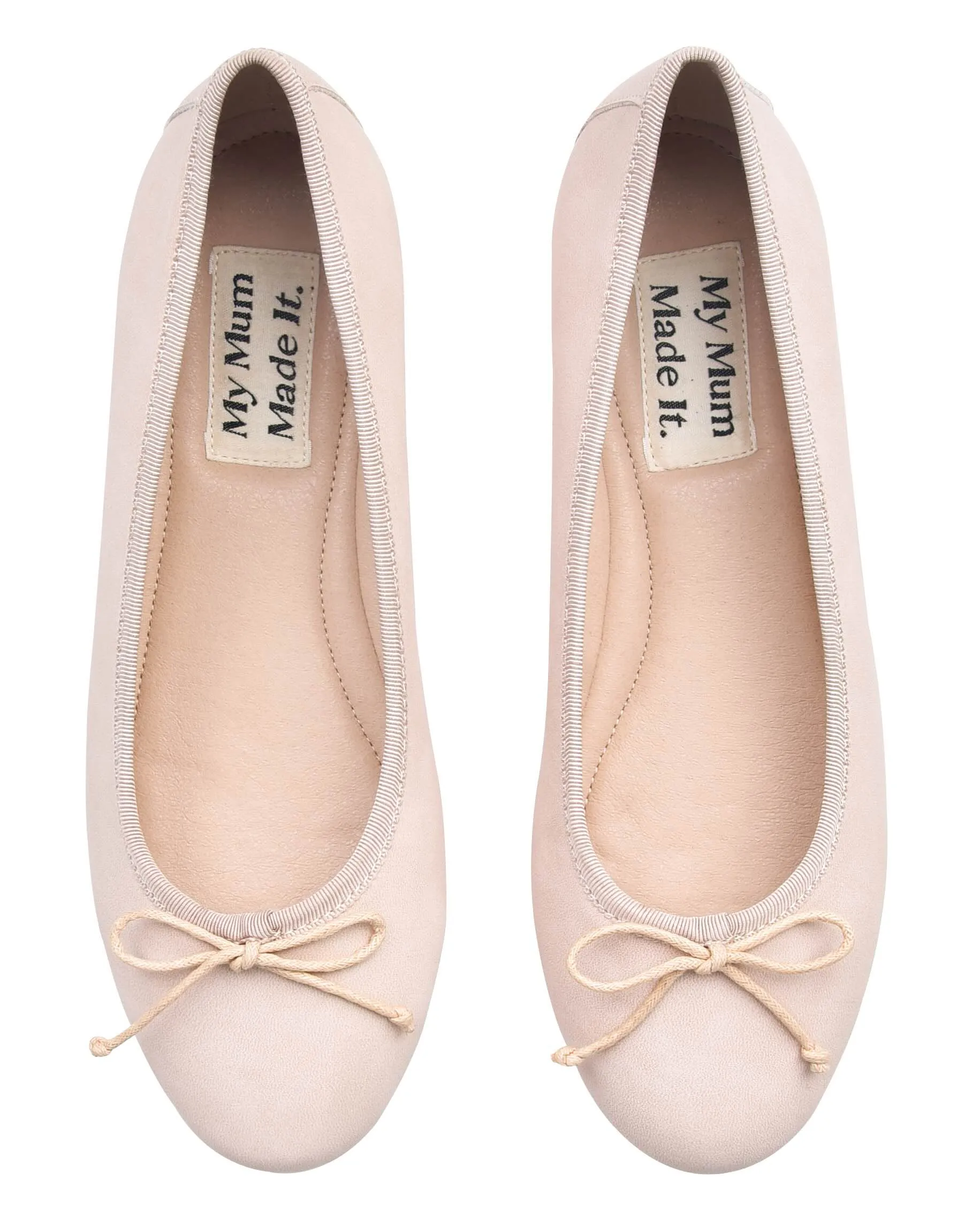 Ballet Flats - Ballet Pink sold by My Mum Made It