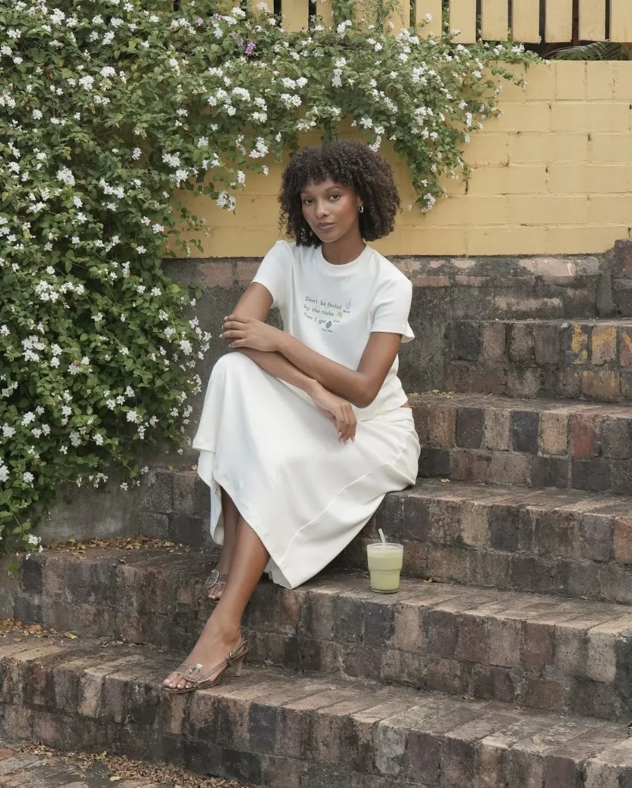 Breathe Maxi Skirt - White sold by My Mum Made It product image thumbnail 4