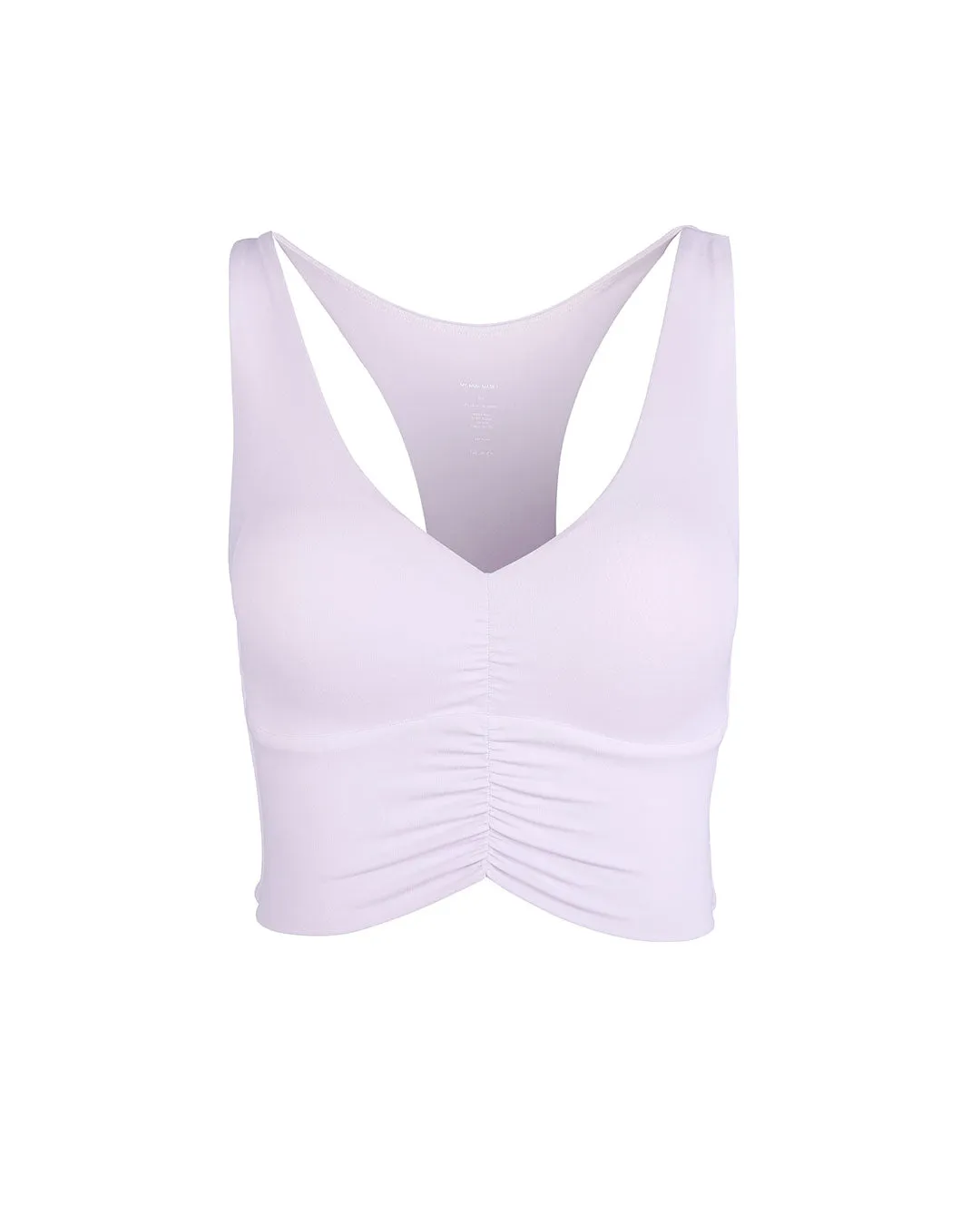 Liberated Sports Crop - Soft Lilac sold by My Mum Made It