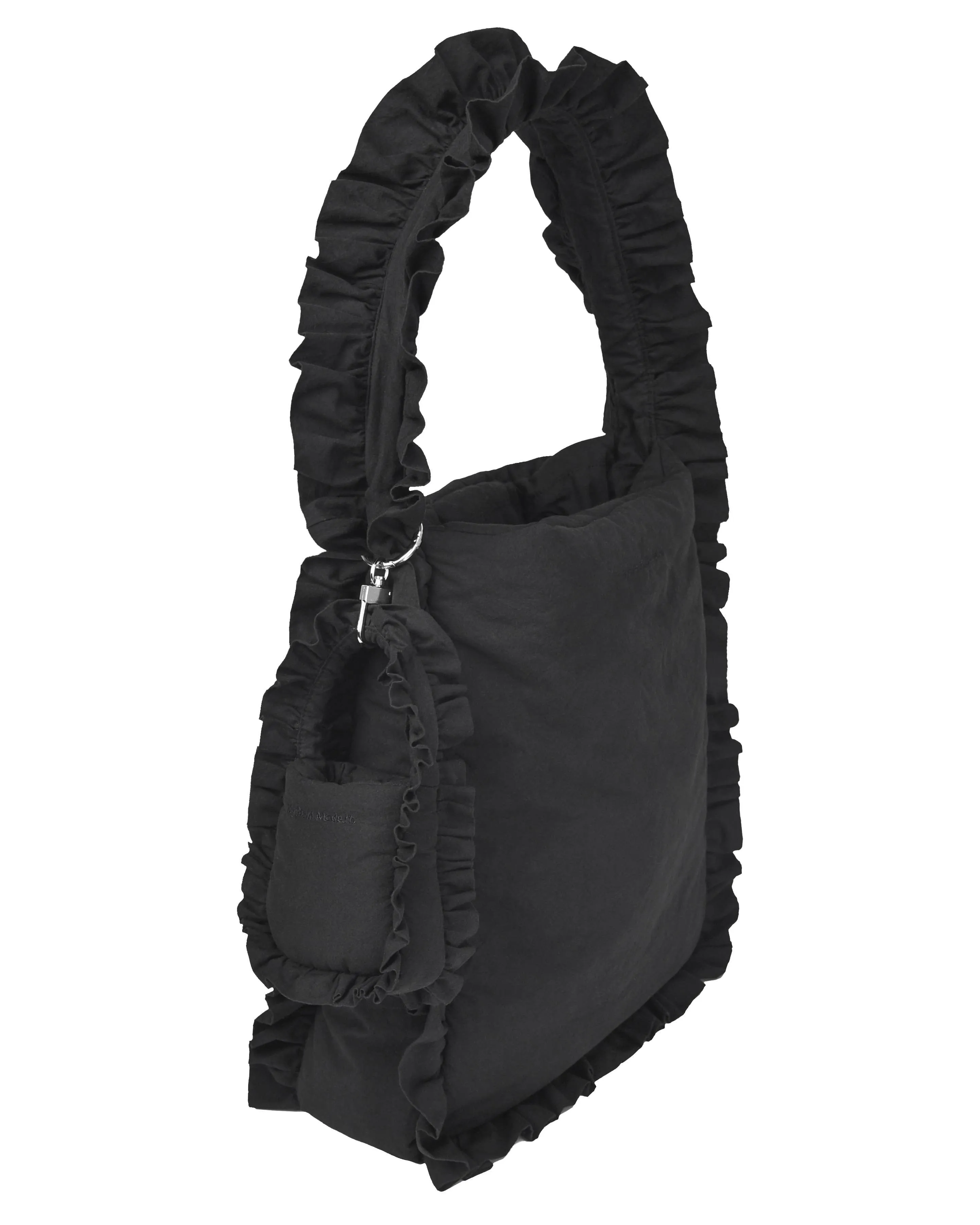 Mini Pillow Tote Keychain - Obsidian sold by My Mum Made It product image thumbnail 2