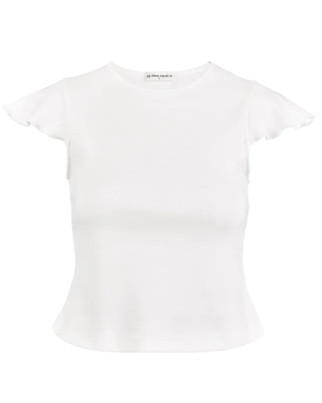 Arete T-Shirt - White sold by My Mum Made It