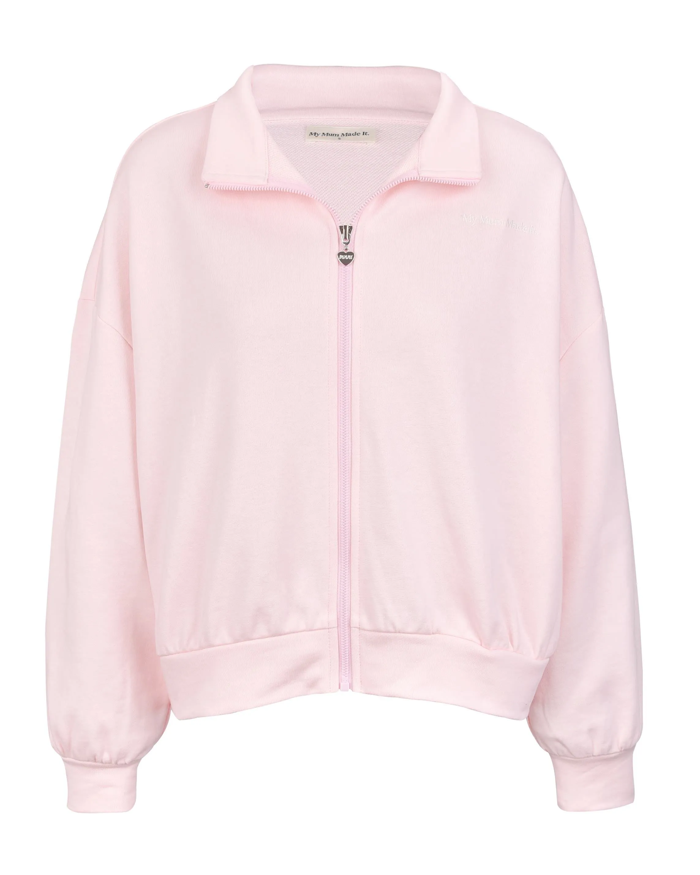Logo Track Zip-up - Blush sold by My Mum Made It