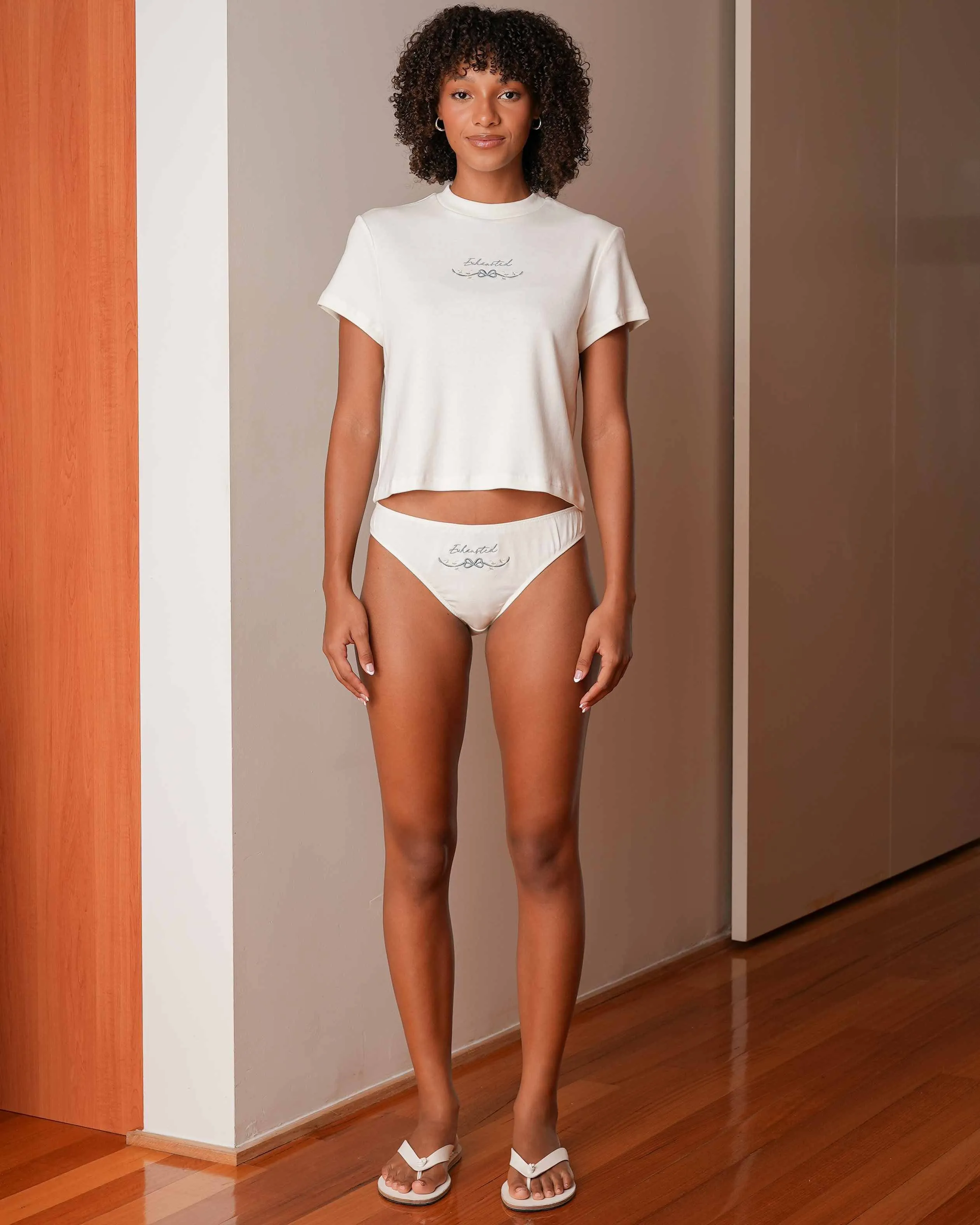 Exhausted Embroidery Briefs sold by My Mum Made It product image thumbnail 2