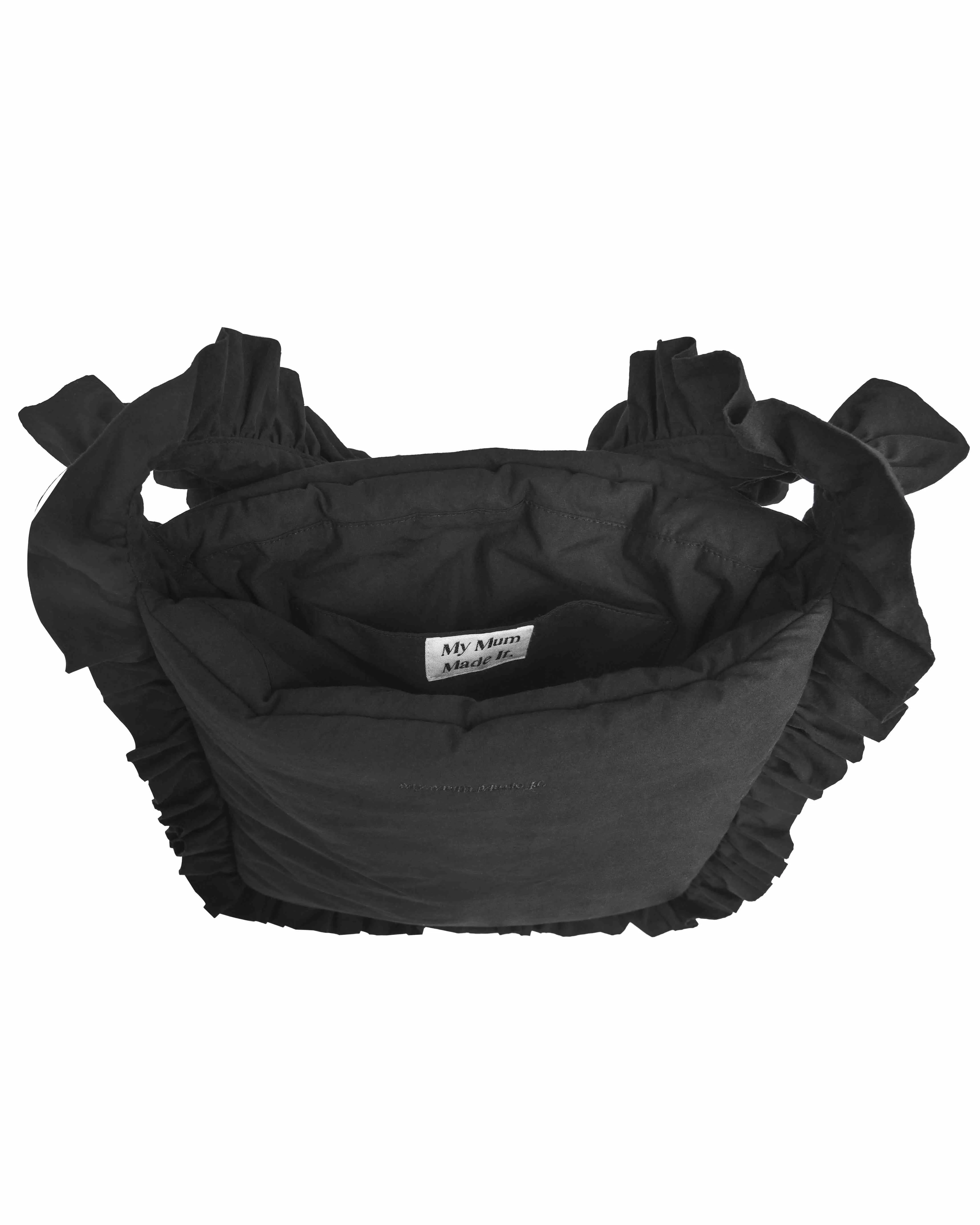 Large Pillow Tote - Obsidian sold by My Mum Made It product image thumbnail 4