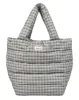 Flannel Quilted Tote Bag - Faded Blue Check sold by My Mum Made It