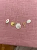 Caitie Custom Seashell Charm Necklace + GF Quatrefoil Mom Bracelet sold by Mermaid & Me