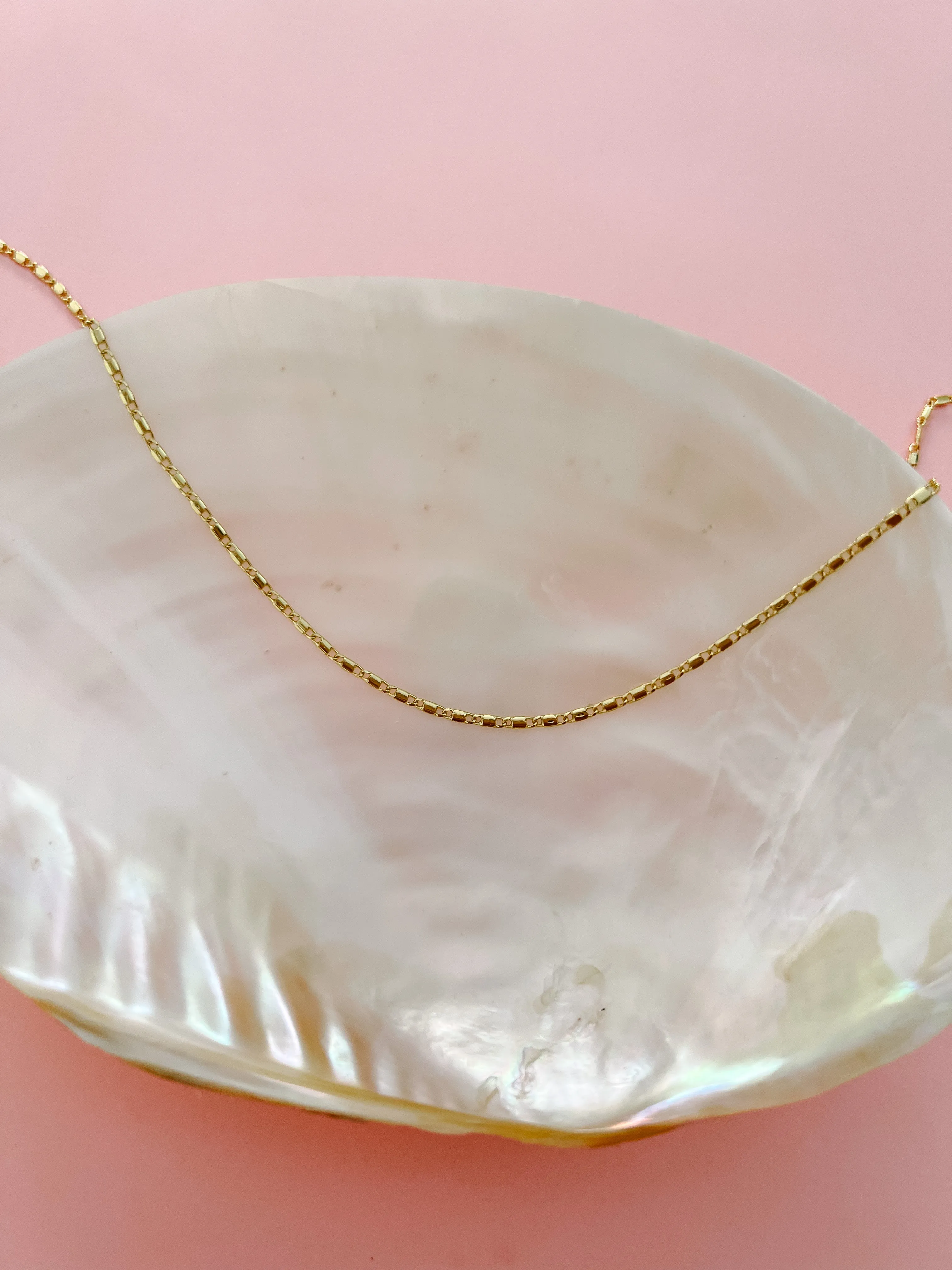 Ladder Layering Chain Necklace sold by Mermaid & Me