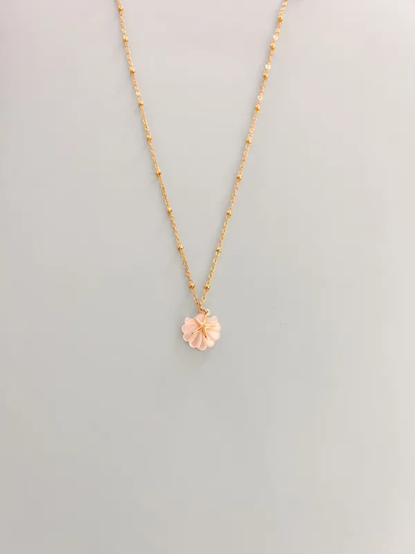 Mother of Pearl Shell & Starfish Necklace sold by Mermaid & Me