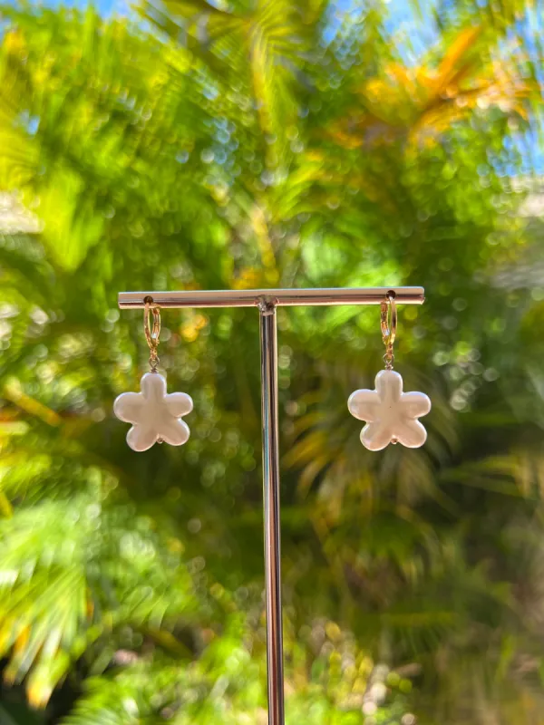 SnowFlower Earrings sold by Mermaid & Me