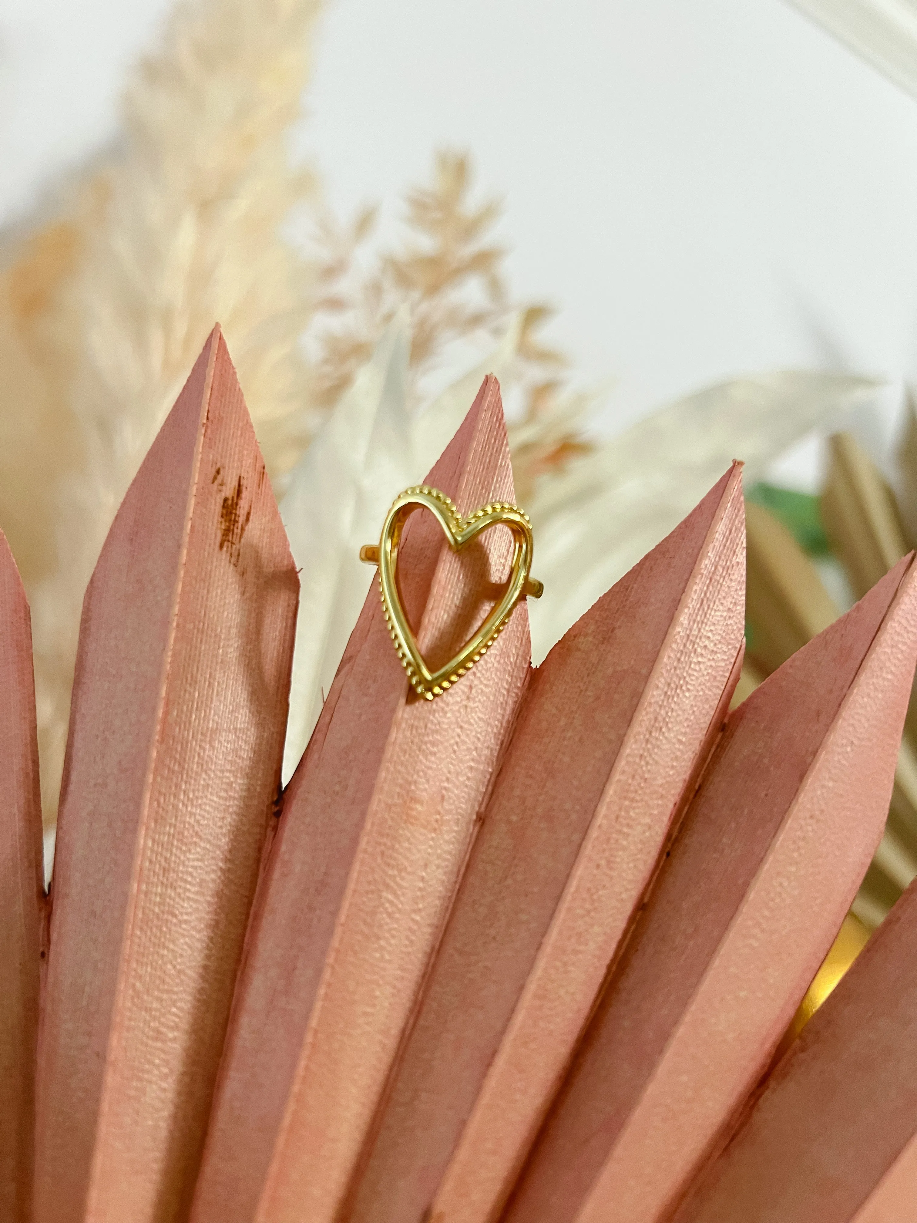 Sweet Heart Adjustable Ring sold by Mermaid & Me product image thumbnail 3